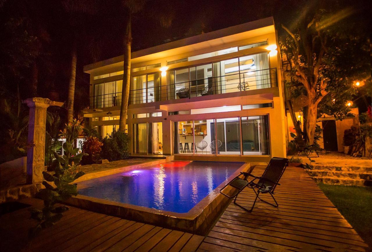 Camino Del Alma Apartments Bacalar Bagian luar foto