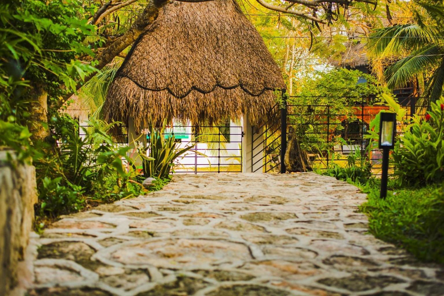 Camino Del Alma Apartments Bacalar Bagian luar foto