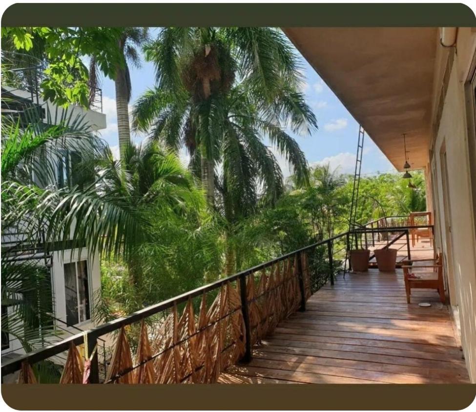Camino Del Alma Apartments Bacalar Bagian luar foto
